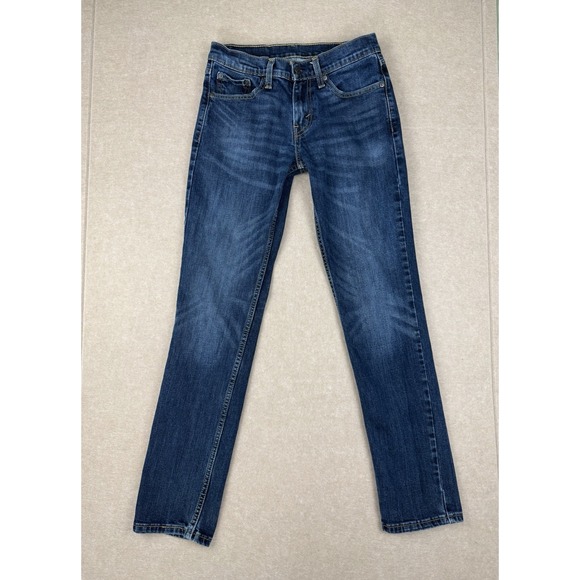 Levi's 511 Jeans Men's Size 28 Blue‎ Slim Fit Low Rise Medium Wash - Picture 1 of 7